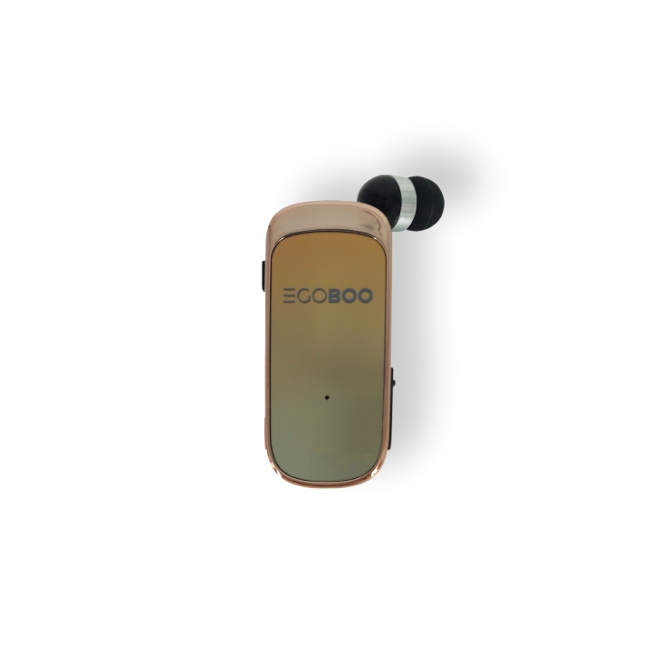 Egoboo Clip&Go Pro In-Ear BT Handsfree Gold