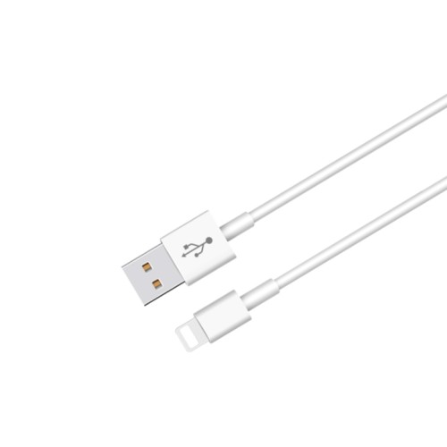 EGOBOO ChargeFlow Cable USB-A to Lightning, 1m, White