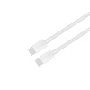 EGOBOO ChargeFlow Cable USB-C to USB-C USB 2.0, 2m, White