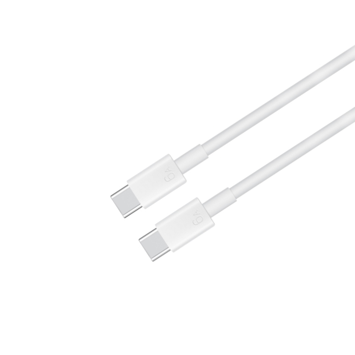 EGOBOO ChargeFlow Cable USB-C to USB-C USB 2.0, 2m, White