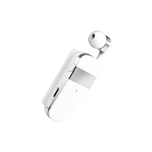 EGOBOO Clip&Go In-Ear BT Handsfree White