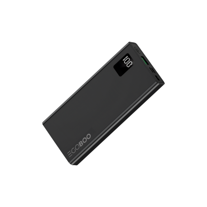 EGOBOO Dynamic Power Bank 10000mAh Black