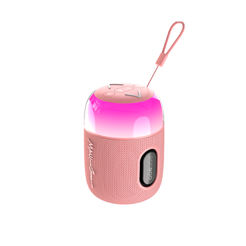 Egoboo X MAUI BT LED Speaker Pulse, Pink