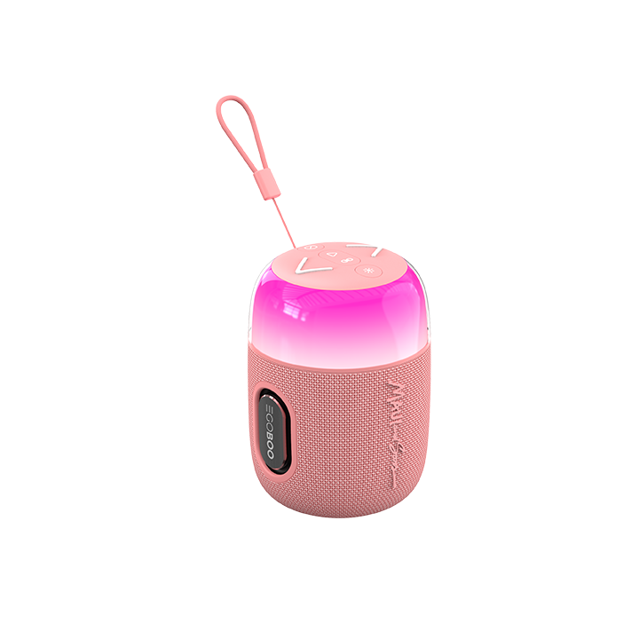 Egoboo X MAUI BT LED Speaker Pulse, Pink